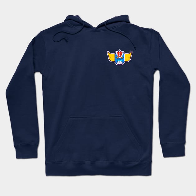 172 Grendizer Pattern Hoodie by Yexart